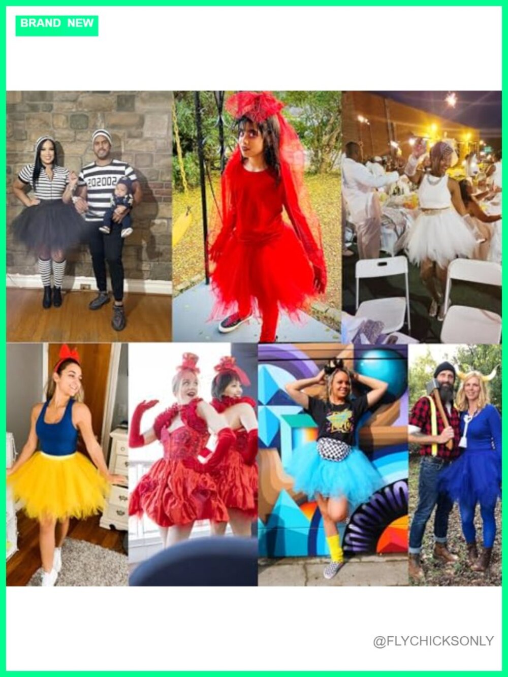 Layered Tulle Tutu Skirt Bubble A-Line Halloween Cosplay Dance - Picture 4 of 6
